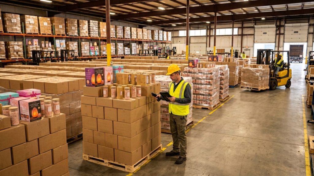 Bulk Himalayan decorative salt products wholesale orders with export-ready packaging

