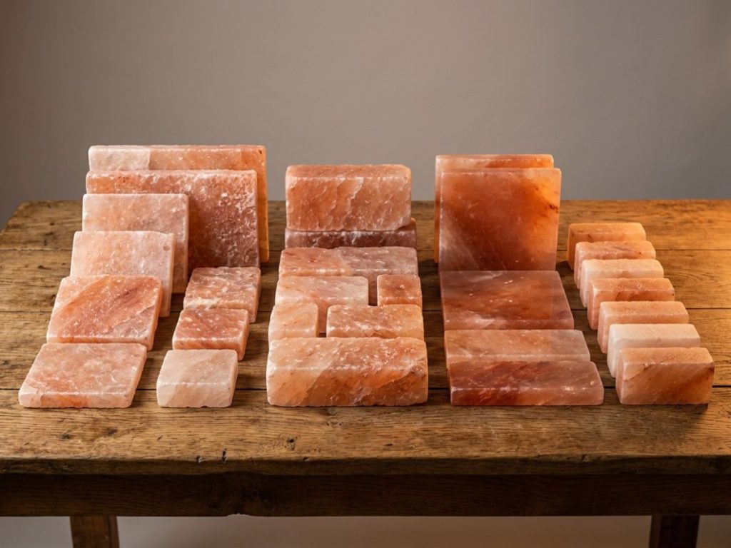 himalayan-salt-tiles-bricks-collection Himalayan pink salt tiles and bricks collection including polished and natural finish options